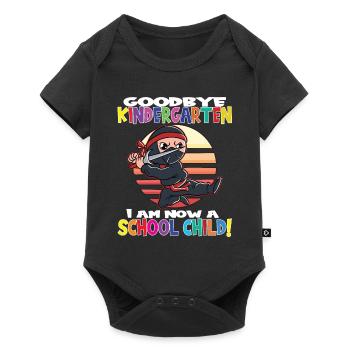 Au revoir la maternelle, je suis un écolier maintenant ! - Body à manches courtes Premium Bébé - noir - Devant