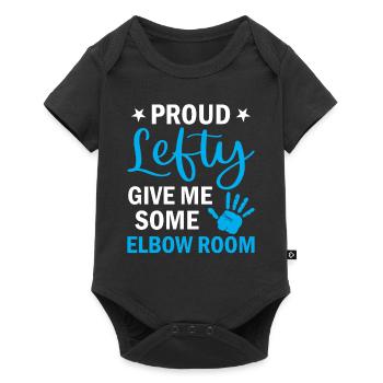 Lefty - Fier Gaucher Donnez-moi un peu de coude - Gauche - Body à manches courtes Premium Bébé - noir - Devant