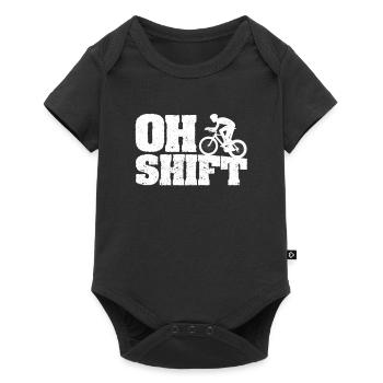 Mountain Biking Bicycle Cyclists Cyclists - Baby Premium short-sleeve bodysuit - black - Front