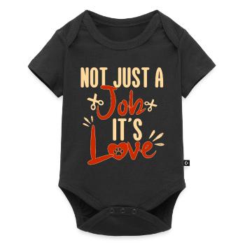 Just A Job Ist Love Grooming - Baby Premium short-sleeve bodysuit - black - Front