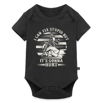 Funny Tattooer Quote Tattoo Artist Tattooist Inked - Baby Premium short-sleeve bodysuit - black - Front