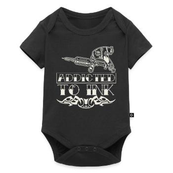 Tattoo Addict Tattoo Artist Quote Tattoo Artist - Baby Premium short-sleeve bodysuit - black - Front