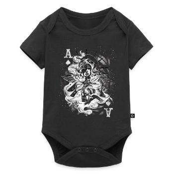 Occult Goth Gothic Punk Grunge - Baby Premium short-sleeve bodysuit - black - Front