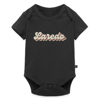 Nostalgique usa city des années 70 - Vintage Laredo - Body à manches courtes Premium Bébé - noir - Devant