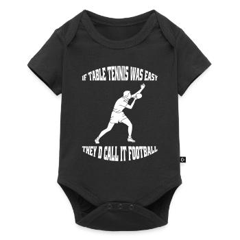 Raquette de tennis Tennis Player Tennis Club - Body à manches courtes Premium Bébé - noir - Devant