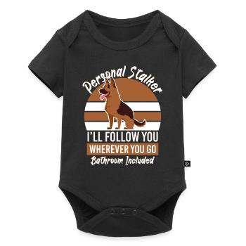 Personal Stalker Ill Follow You Wherever You Go - Baby Premium short-sleeve bodysuit - black - Front