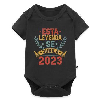 Cette Légende Prend Sa Retraite En 2023 - Body à manches courtes Premium Bébé - noir - Devant