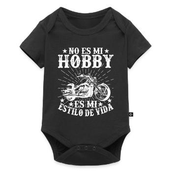 Ce N'est Pas Mon Hobby C'est Mon Style De Vie - Body à manches courtes Premium Bébé - noir - Devant