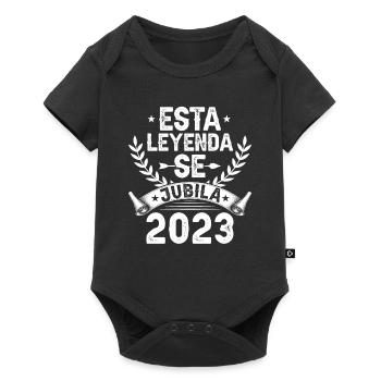 Cette Légende Prend Sa Retraite En 2023 - Body à manches courtes Premium Bébé - noir - Devant