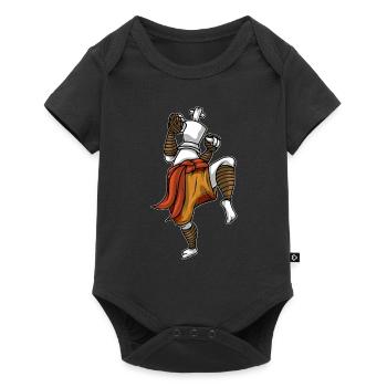Chess King Like A Muay Thai Fighter Chess - Baby Premium short-sleeve bodysuit - black - Front