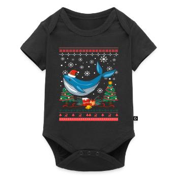 Alaska Cadeau Enfants Hommes Femmes USA Nature Crème Glacée - Body à manches courtes Premium Bébé - noir - Devant