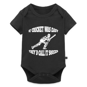 Cricket Saying Cricket Fan Team Cricket Gift - Baby Premium short-sleeve bodysuit - black - Front