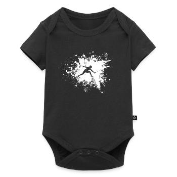 Fencing Sword Fencing Duel Gift Idea - Baby Premium short-sleeve bodysuit - black - Front
