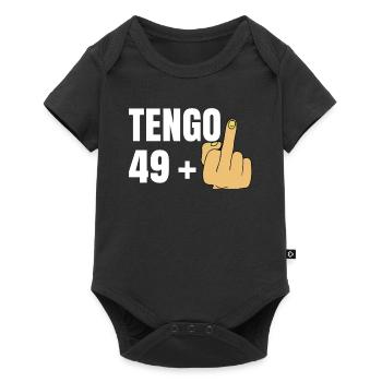 Ich bin 50 Jahre alt - Baby Premium Kurzarmbody - Schwarz - Vorne