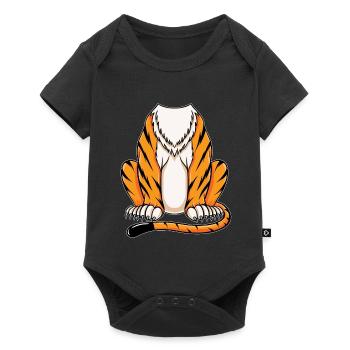 Headless Tiger Costume Halloween - Baby Premium short-sleeve bodysuit - black - Front