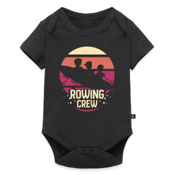 Rowing Team Rowing Rowing Boat Rowing Rowing - Baby Premium short-sleeve bodysuit - black - Front