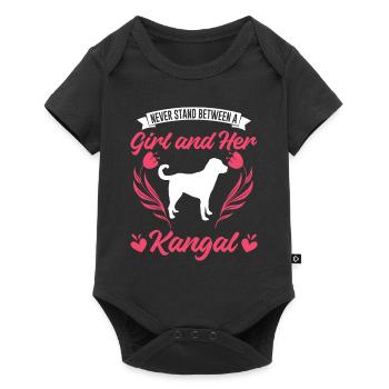 Kangal Girl Chien de berger anatolien - Body à manches courtes Premium Bébé - noir - Devant