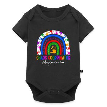 Child day care worker Babysitter Childminder - Baby Premium short-sleeve bodysuit - black - Front