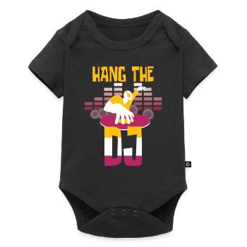Hang The DJ Turntables Equalizer - Baby Premium short-sleeve bodysuit - black - Front
