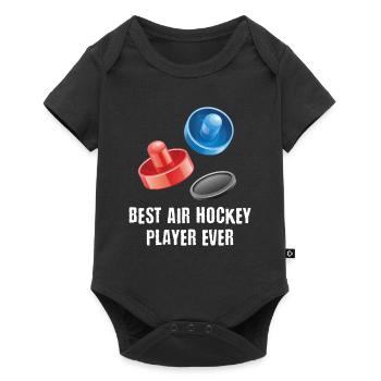 Meilleur joueur d’air hockey airhockey - Body à manches courtes Premium Bébé - noir - Devant