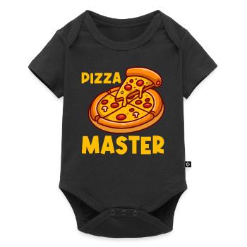 Pizza Making Italian Fast Food Kitchen Grillers - Baby Premium short-sleeve bodysuit - black - Front