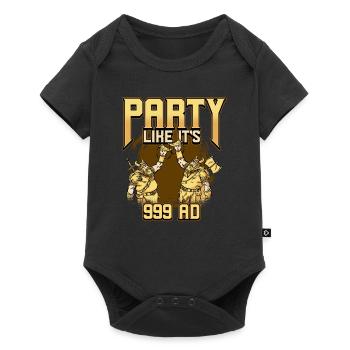 Norse Viking Mythology Design for Viking Warriors - Baby Premium short-sleeve bodysuit - black - Front
