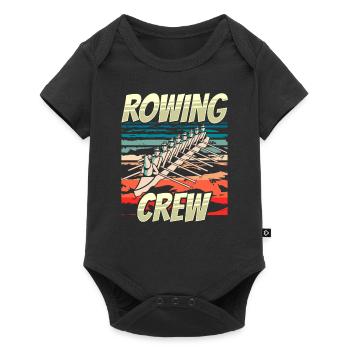 Rowing Team Rowing Rowing Boat Rower Rowing Rowing - Baby Premium short-sleeve bodysuit - black - Front