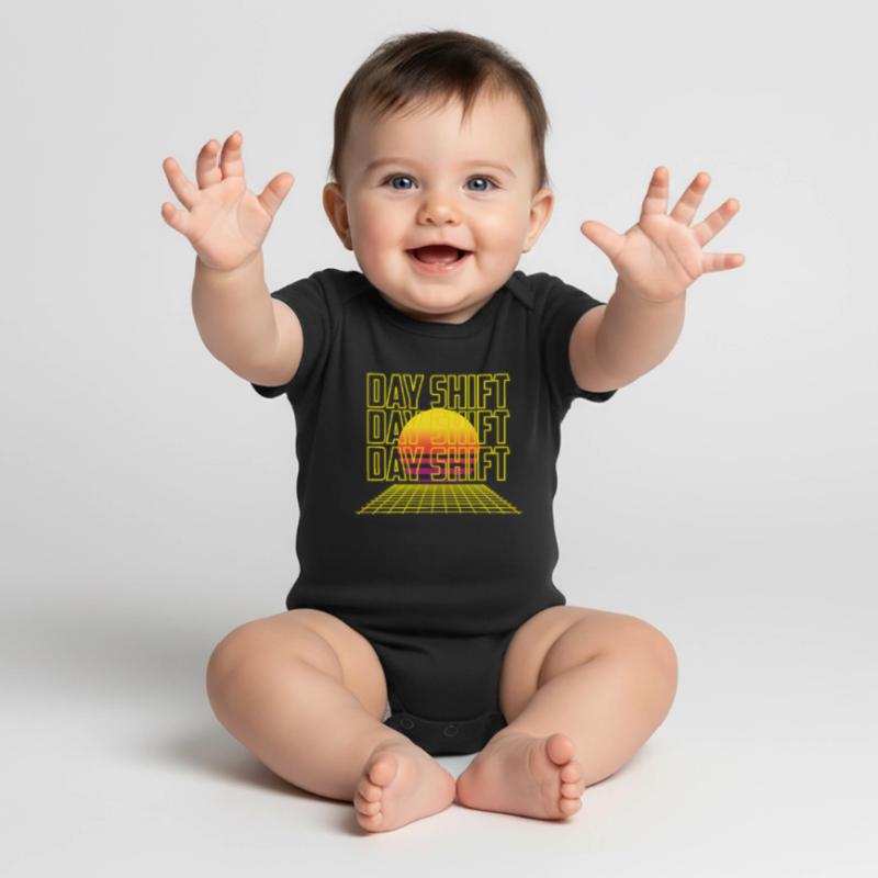 Day shift Shift work Shiftwork Baby Premium short-sleeve bodysuit
