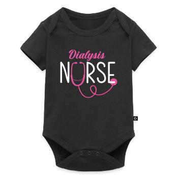 Infirmière infirmière - Body à manches courtes Premium Bébé - noir - Devant