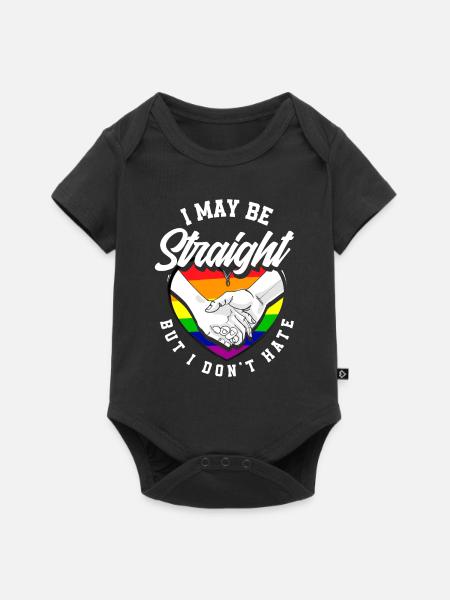 LGBT Pride LGBTQ Pride - Baby Premium Kurzarmbody - Schwarz