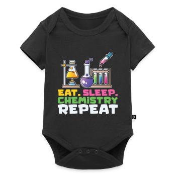 Scientifique Chimiste Physicien Physique Cadeau - Body à manches courtes Premium Bébé - noir - Devant