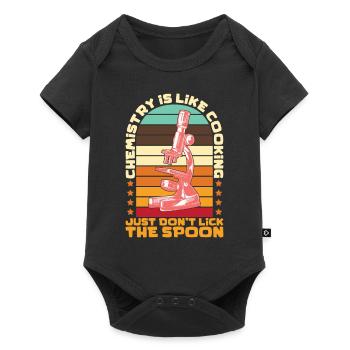 Scientist Chemist Physicist Physics Gift - Baby Premium short-sleeve bodysuit - black - Front