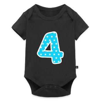4 - Baby Premium short-sleeve bodysuit - black - Front