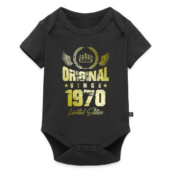 Édition limitée 1970 - Body à manches courtes Premium Bébé - noir - Devant