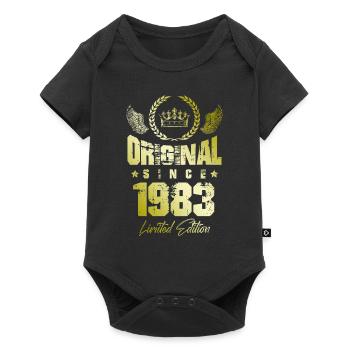 Édition limitée 1983 - Body à manches courtes Premium Bébé - noir - Devant