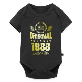 Édition limitée 1988 - Body à manches courtes Premium Bébé - noir - Devant