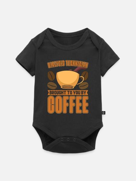 Dialysetechniker Nephrologie Kaffee Geschenk - Baby Premium Kurzarmbody - Schwarz