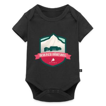 Berliner Höhenweg – Austria - Baby Premium short-sleeve bodysuit - black - Front