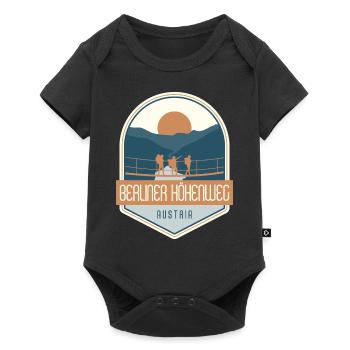 Berliner Höhenweg – Österreich - Baby Premium Kurzarmbody - Schwarz - Vorne