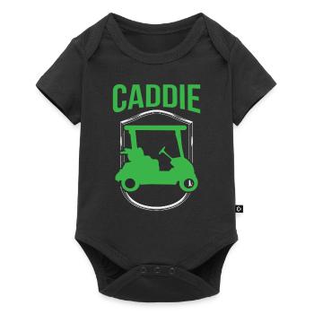 Caddie Profession Golfer Golf Golf - Baby Premium short-sleeve bodysuit - black - Front