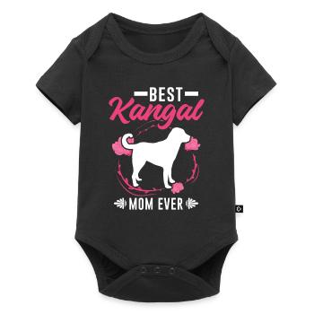 Meilleur Kangal Maman Ever Chien de Berger Anatolien - Body à manches courtes Premium Bébé - noir - Devant