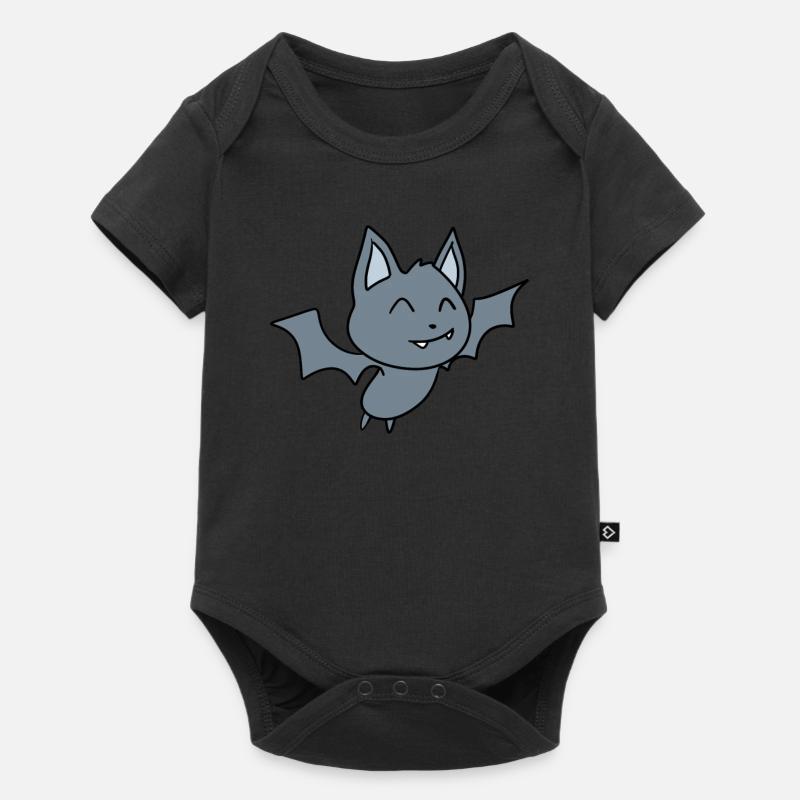 Chauve-souris - Body à manches courtes Premium Bébé - noir