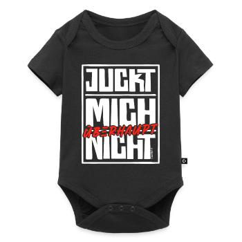 Juckt mich überhaupt nicht. 😋 Spruch. - Baby Premium Kurzarmbody - Schwarz - Vorne