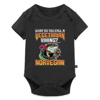 Conception de la mythologie viking nordique pour les guerriers vikings - Body à manches courtes Premium Bébé - noir - Devant