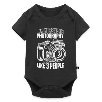 Interested in photography and maybe 3 - Baby Premium short-sleeve bodysuit - black - Front