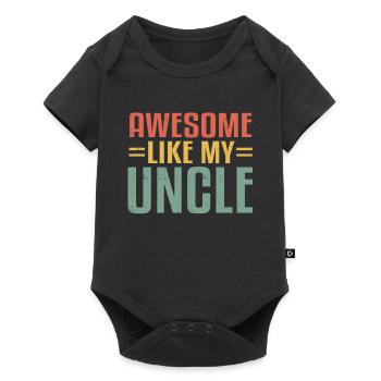 Awesome Like My Uncle For Graduation Day - Baby Premium short-sleeve bodysuit - black - Front