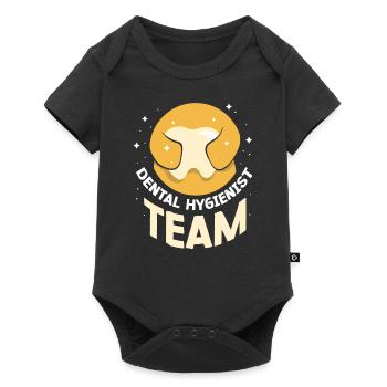 Dental Hygienist Team Dental Hygiene Dentist - Baby Premium short-sleeve bodysuit - black - Front