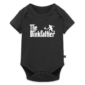 Le Dinkfather - Humor Pickleball Player Paddle - Body à manches courtes Premium Bébé - noir - Devant