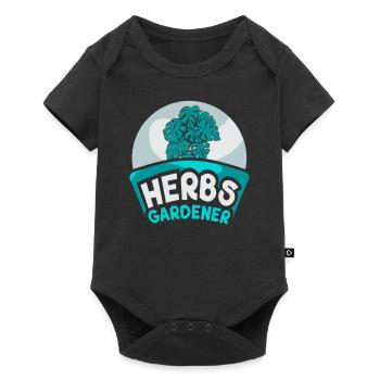 Herb Gardener Herb Herb Garden Herbalisme - Body à manches courtes Premium Bébé - noir - Devant