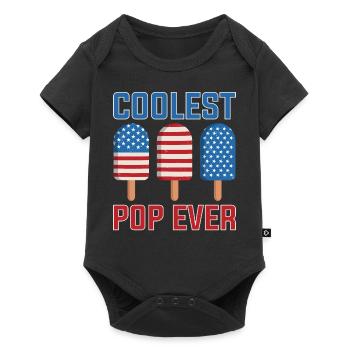 Coolest Pop Ever Popsicle Ice Cream Gift - Baby Premium short-sleeve bodysuit - black - Front